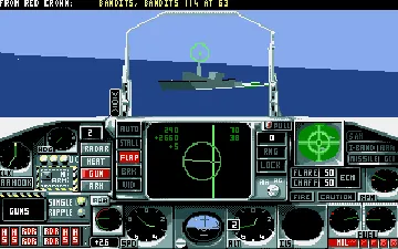 Flight of the Intruder_Disk2 screen shot game playing